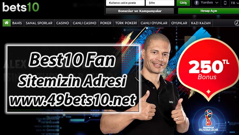 Bets10 Fan Sitesi Adres değişikliğine Gitti ; 49Bets10.Net